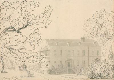 Skizze des Putney Parks, Putney, London von English School