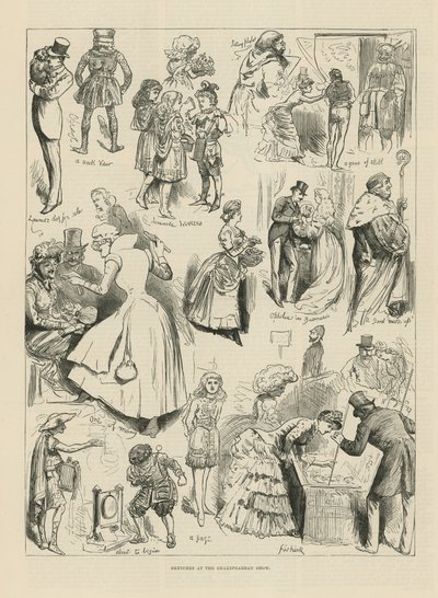 Skitser ved Shakespeare Show af English School