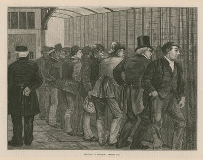 Skitser i Newgate af English School