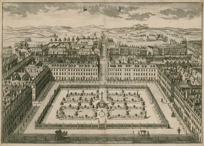 Soho Square eller Kings Square af English School