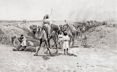 Salomon sender gaver til Hiram I, den fønikiske konge af Tyrus, fra Hutchinson