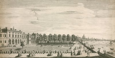 Somerset House, The Strand, London af English School
