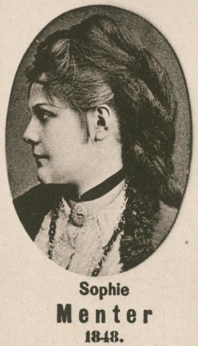 Sophie Menter (gravering) af English School