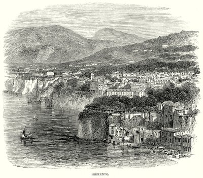 Sorrento (gravering) af English School