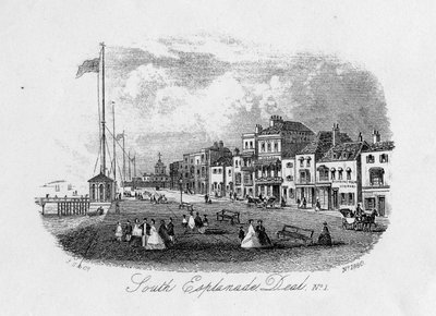 South Esplanade, Deal (gravering) af English School