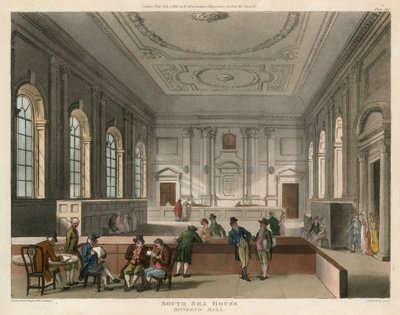 South Sea House, London, delt hal af English School