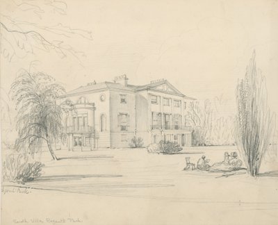 South Villa, Regents Park, London af English School