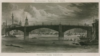 Southwark Bridge af English School