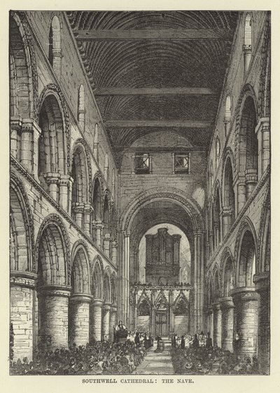 Southwell Cathedral, Nave af English School