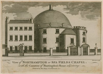 Spa Fields Chapel, Clerkenwell af English School