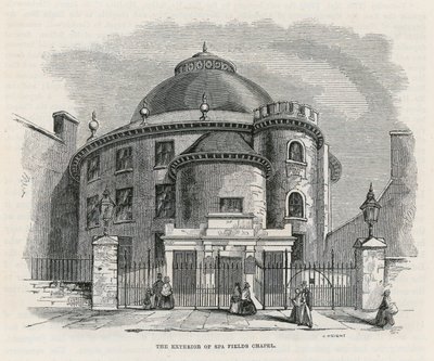 Spa Fields Chapel, Clerkenwell af English School