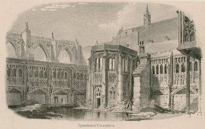 Højttalere Cloisters, Westminster Palace af English School