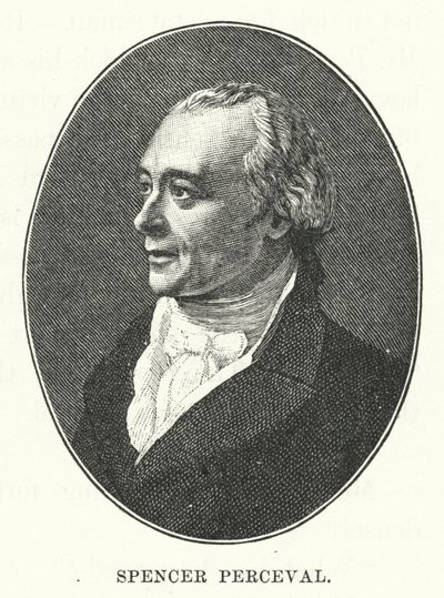 Spencer Perceval (gravering) af English School