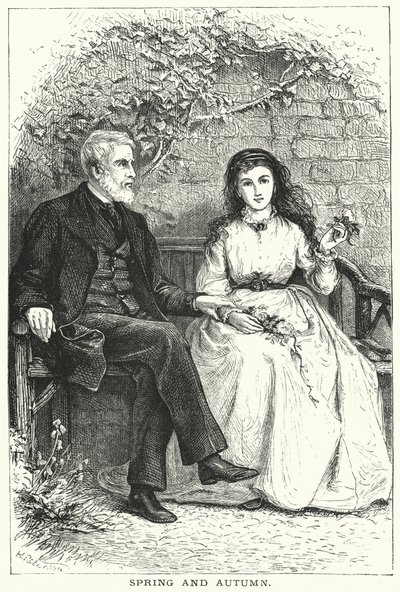 Forår og efterår (gravering) af English School