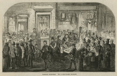 Squalors Market, St Luke, London af English School