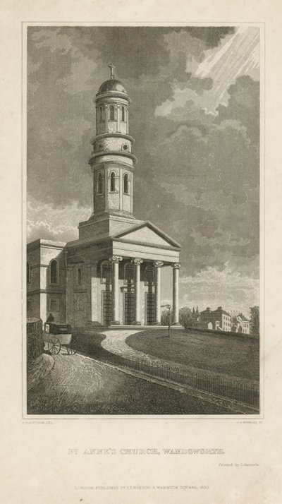 St Annes Church i Wandsworth af English School