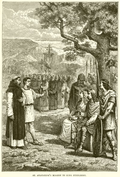 St. Augustines mission til kong Ethelbert af English School