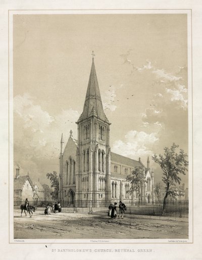 St Bartholomews Kirke Bethnal Green af English School