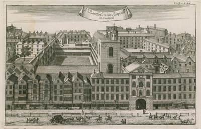 St Bartholomews Hospital, Smithfield af English School
