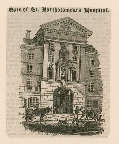 St Bartholomews Hospital, Smithfield. af English School