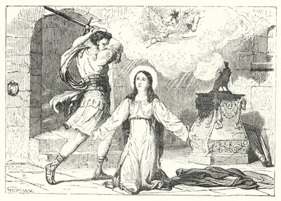 Sankt Cecilia (gravering) af English School