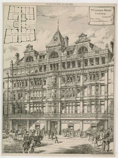 St Georges House, Eastcheap, London af English School