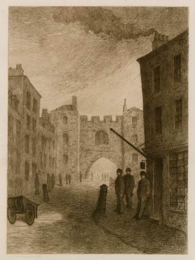 St Johns Gate, Clerkenwell af English School