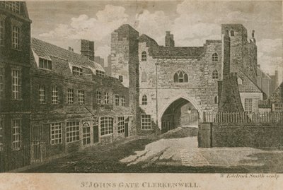 St Johns Gate, Clerkenwell af English School