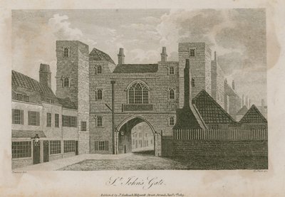 St Johns Gate, Clerkenwell af English School