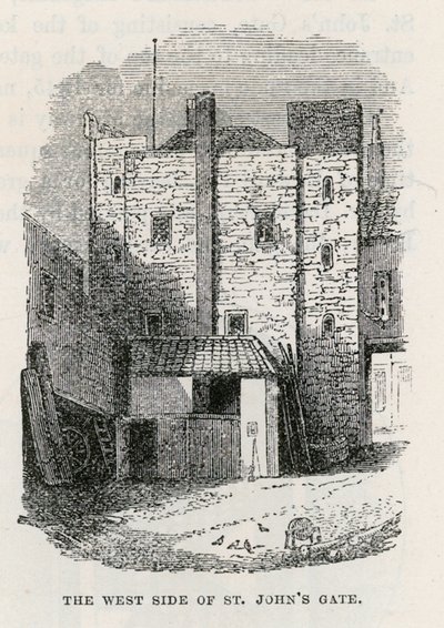 St Johns Gate, Clerkenwell af English School