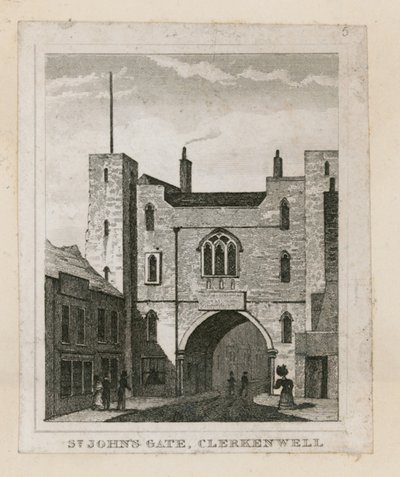 St Johns Gate, Clerkenwell af English School