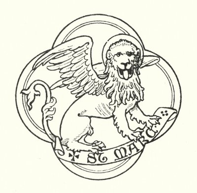 St Mark (gravering) af English School