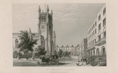 St Marks Church, Clerkenwell af English School