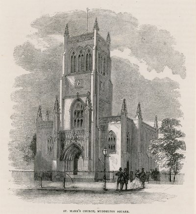 St Marks Church, Clerkenwell af English School