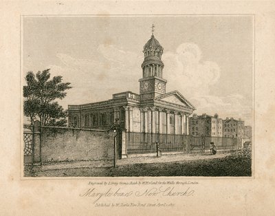 St Marylebone Church, London af English School