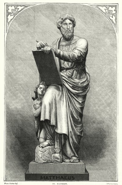 St Matthew (gravering) af English School