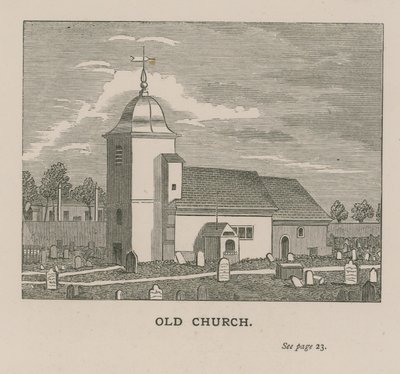 St Pancras gamle kirke af English School