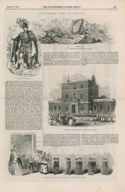 St Patricks Day i London af English School