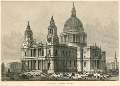 St Pauls Cathedral, London af English School