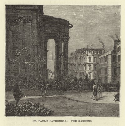 St Pauls Cathedral, Haverne af English School