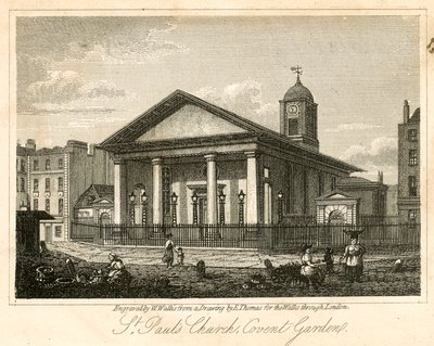 St Pauls, Covent Garden, London af English School