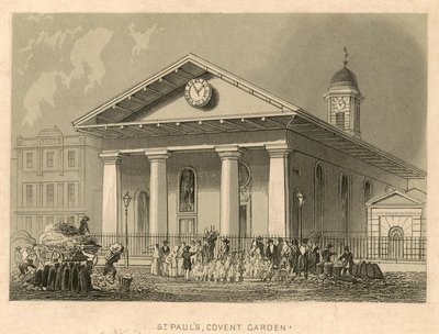 St Pauls, Covent Garden, London af English School