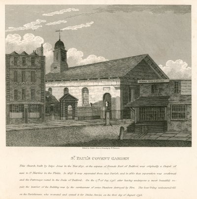 St Pauls, Covent Garden, London af English School