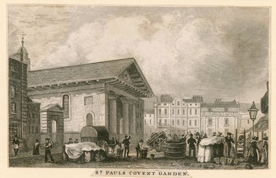 St Pauls, Covent Garden, London af English School