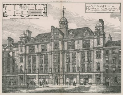 St Peters Hospital, Covent Garden af English School