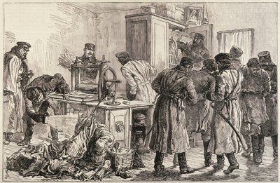 St. Petersborgs politi opdager en nihilistisk trykpresse fra 