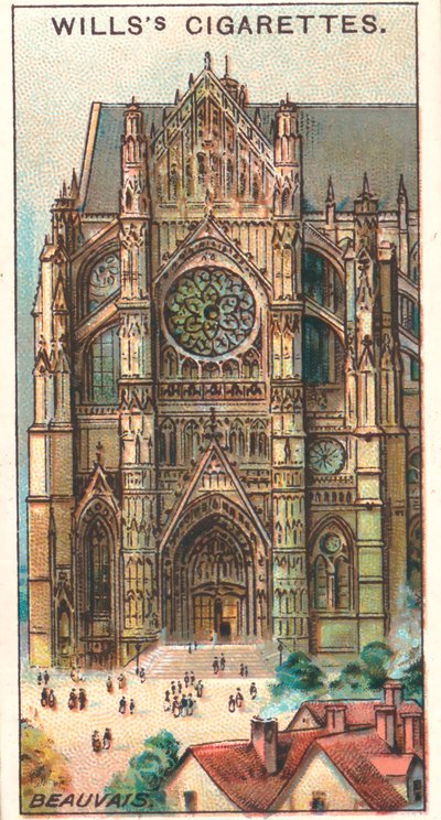 Pierre-katedralen, Beauvais (farvelitografi) af English School