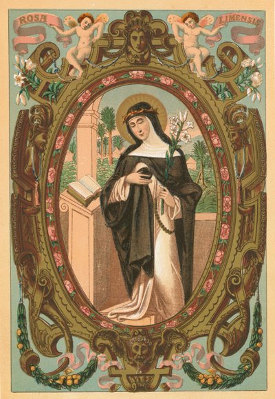 St Rosa Limensis af English School