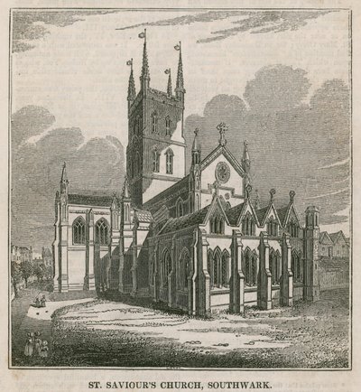 St Savios Church, Southwark, Surrey af English School