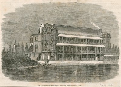 St Thomass Hospital, Surrey Gardens, London af English School